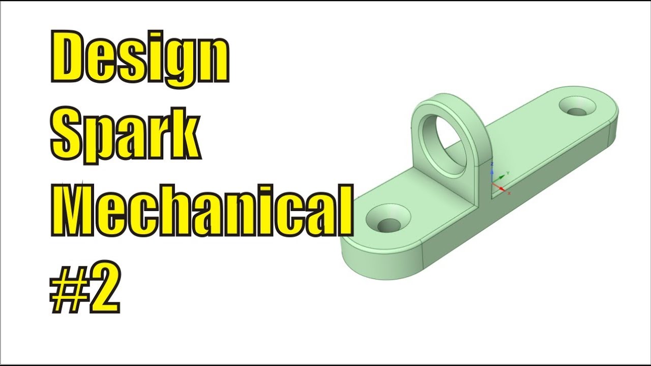 Design Spark Mechanical #2 fazy i zaokrąglenia, czyli drugie podejście do uchwytu na długopis.