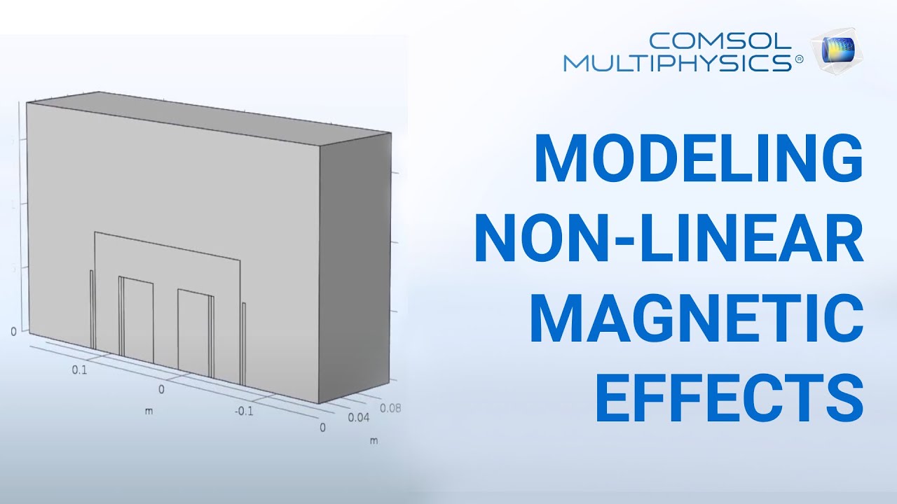 COMSOL Webinar: Modeling Non-Linear Magnetic Effects