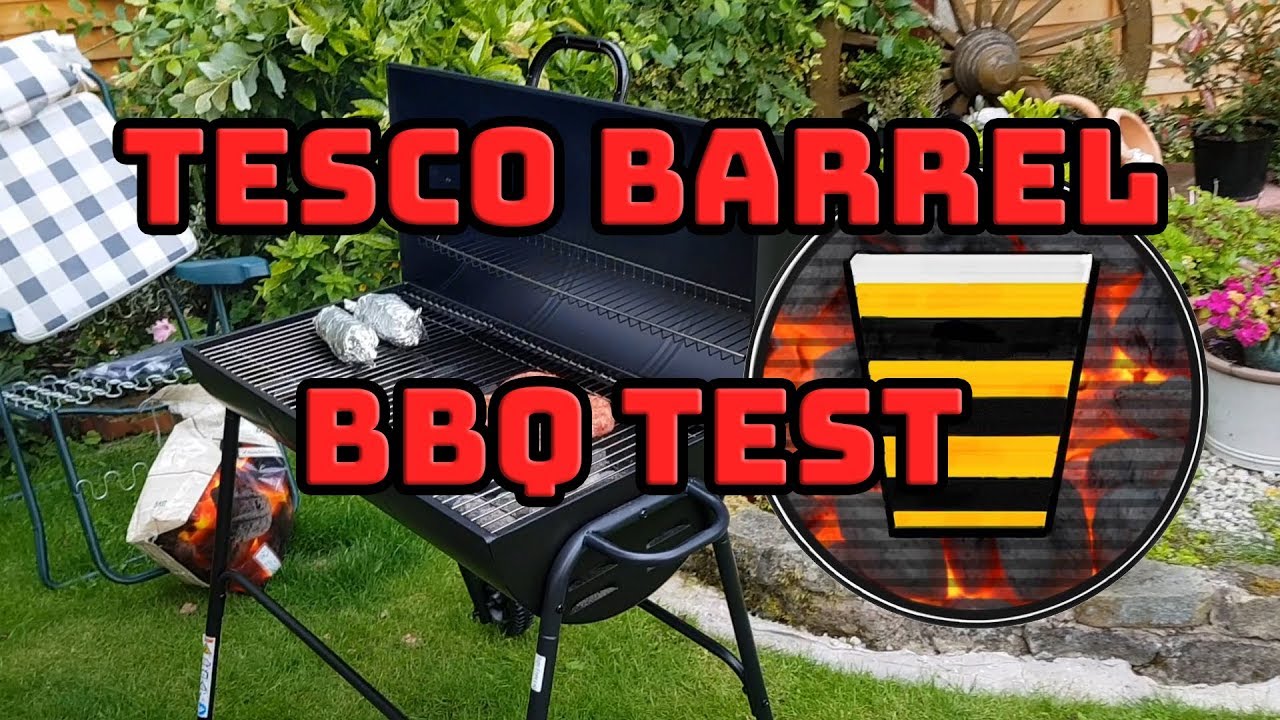 Tesco Barrel BBQ & Scotch Bonnet Burgers!