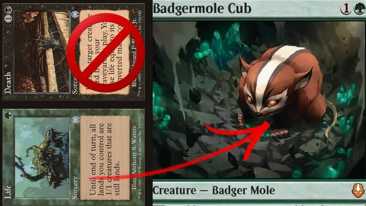 El otro lado de la carta!! 🌷VIDA TOPO🦡 mtg Arena Historic