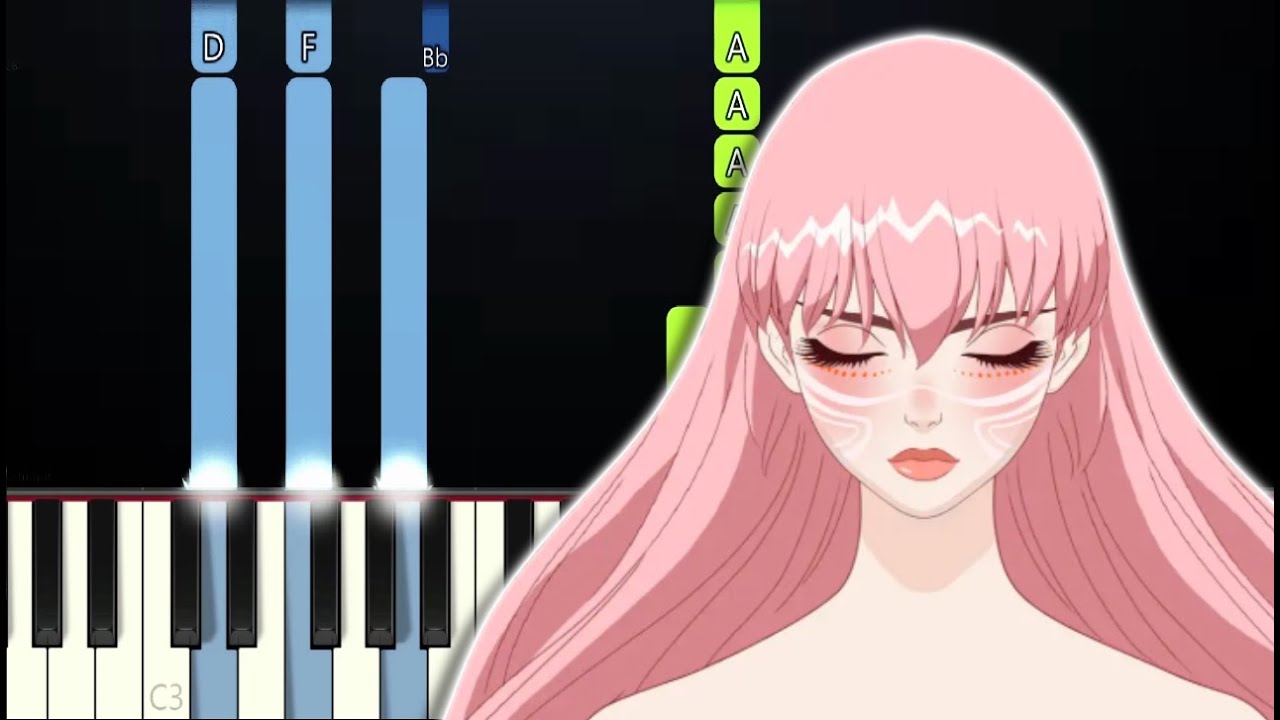 A Million Miles Away Anime (Piano Tutorial)