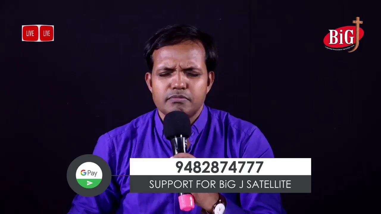 BiG J TV | Live Intercessory Prayer With Ps. Roshan Lobo & Ps. Jubin Joseph