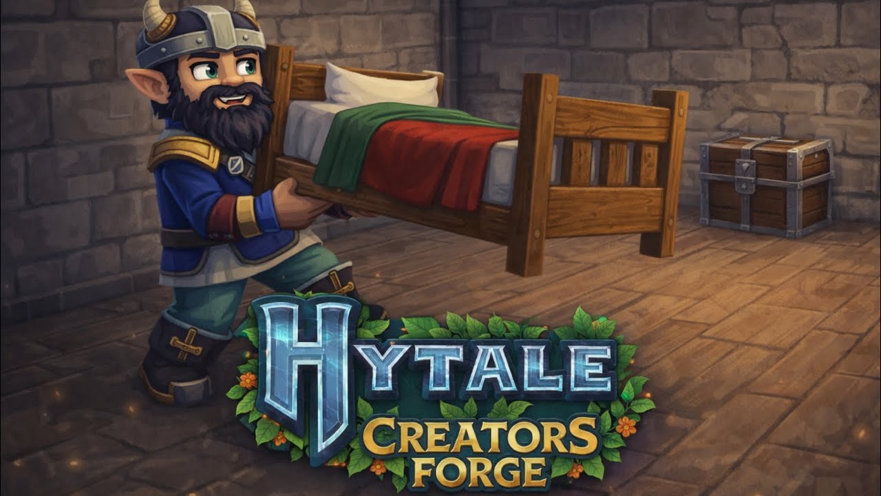 Ich richte mein Zimmer ein -Hytale Creators forge #007