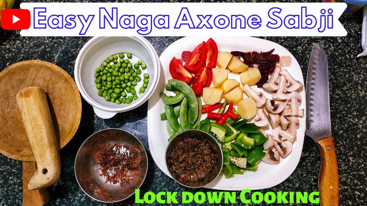 Make Tasty Axone Sabji at home during lock-down| Easy Naga Style Axone Curry Recipe| Nagaland Foods