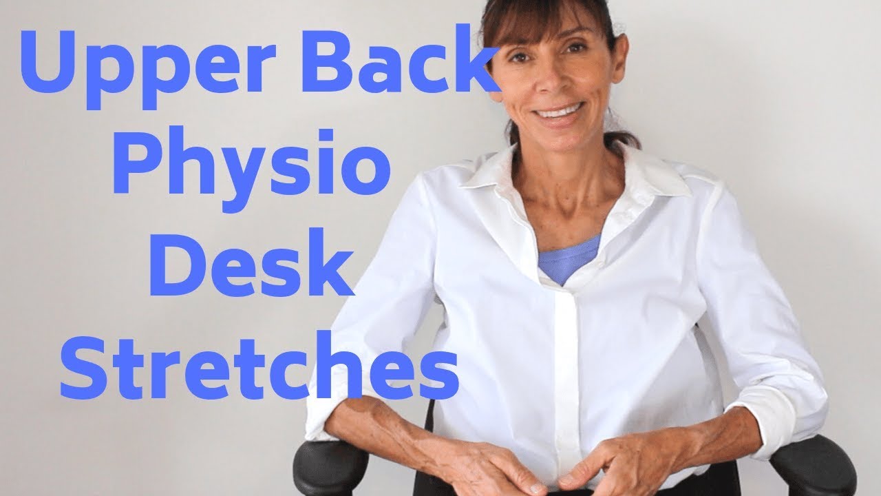 Программа Physio для растяжки и расслабления верхней части спины: перерыв за столом