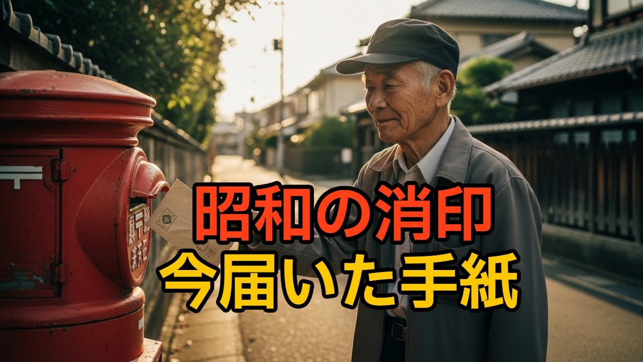 昭和45年の消印の手紙が、今日ポストに入っていた【50年越しの約束】