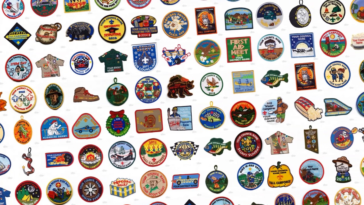 The Moritz Embroidery Works - BSA Stock Design Patches