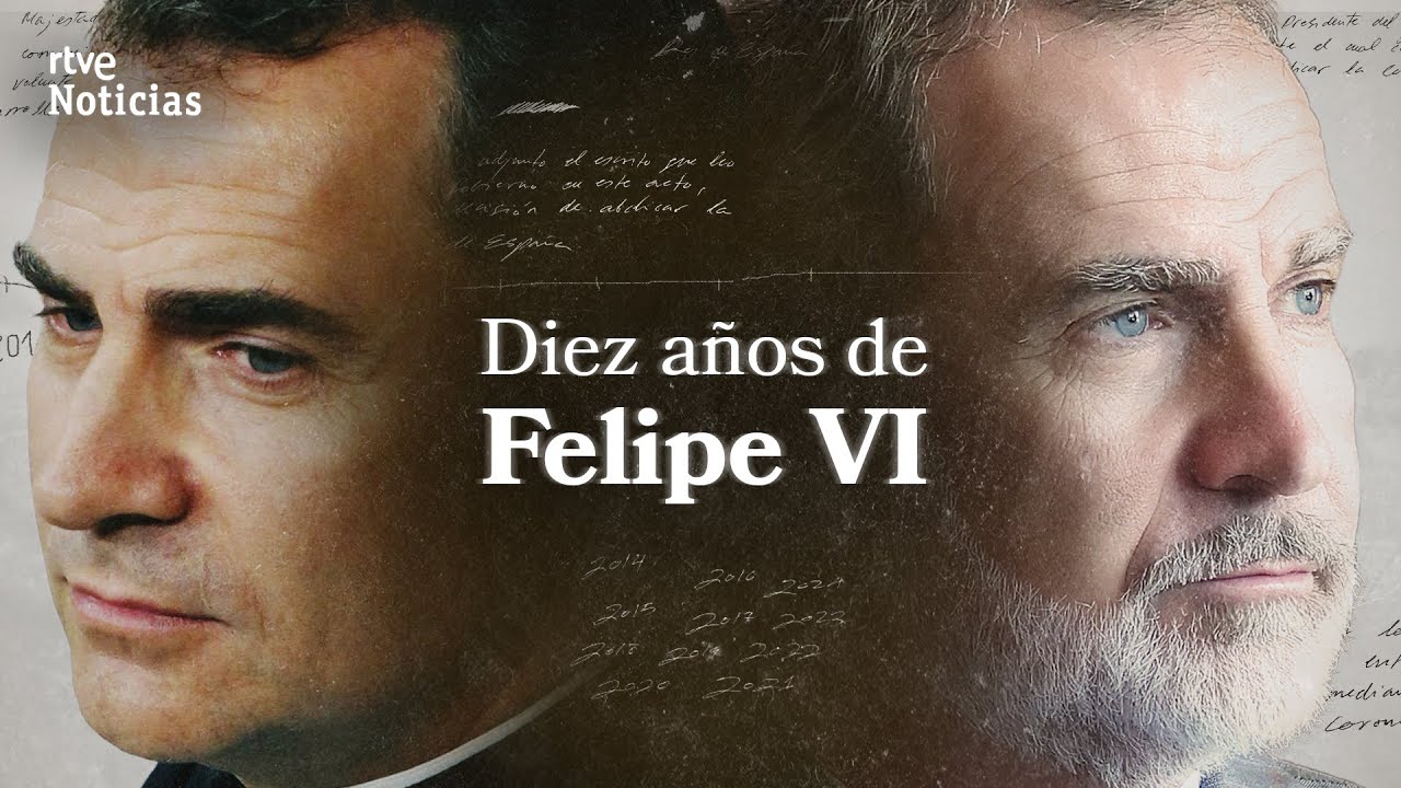 FELIPE VI: Repasamos sus 10 AÑOS de REINADO en una CRONOLOGÍA con IMÁGENES | RTVE Noticias