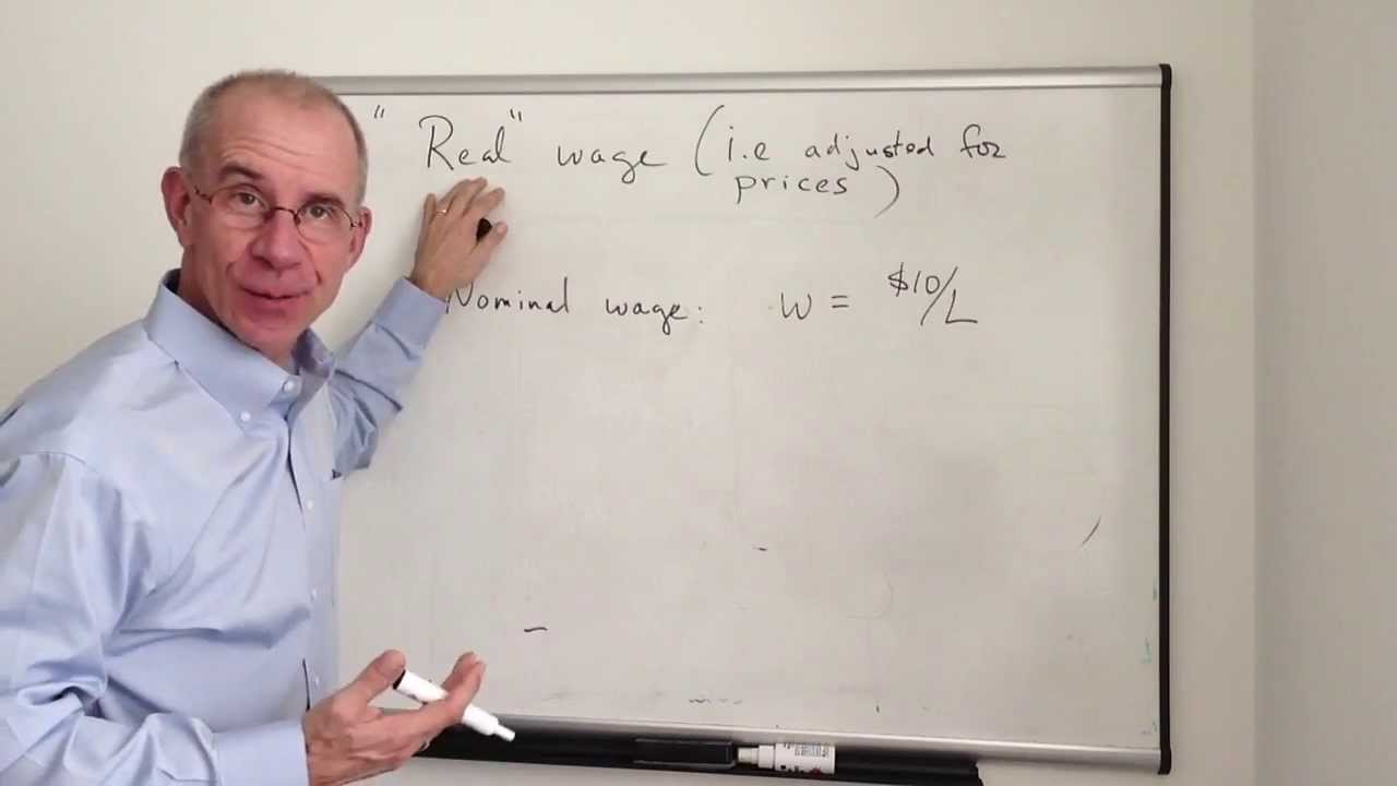 real wages