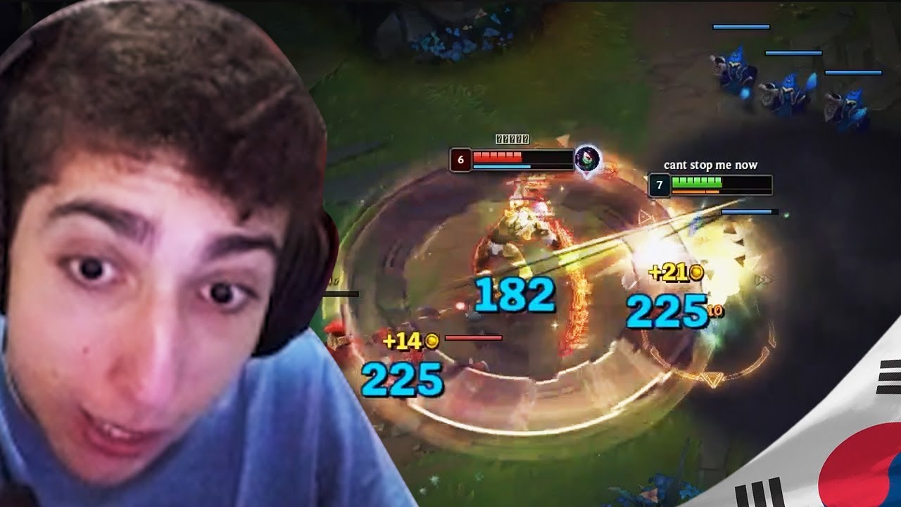 JEAN MAGO TENTOU CARREGAR DE AKALI NA SOLOQ COREANA