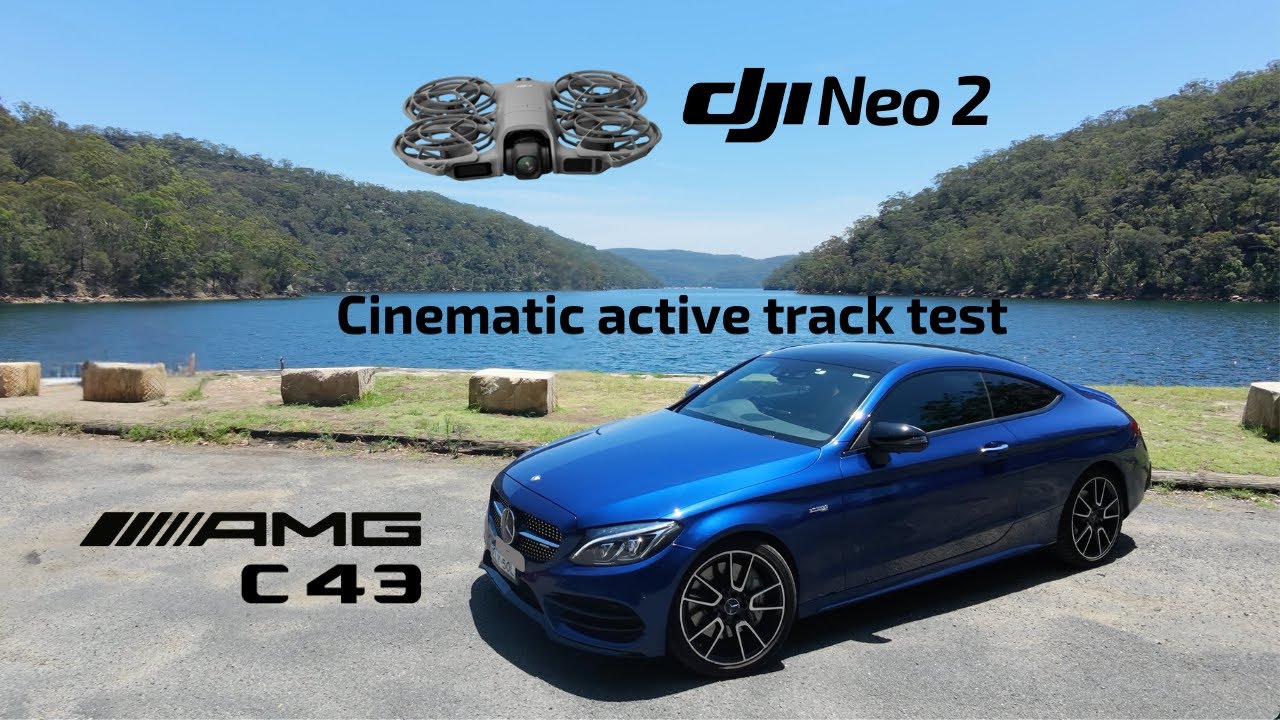 DJI Neo 2 Active Track Cinematic test | AMG C43 on Real Roads