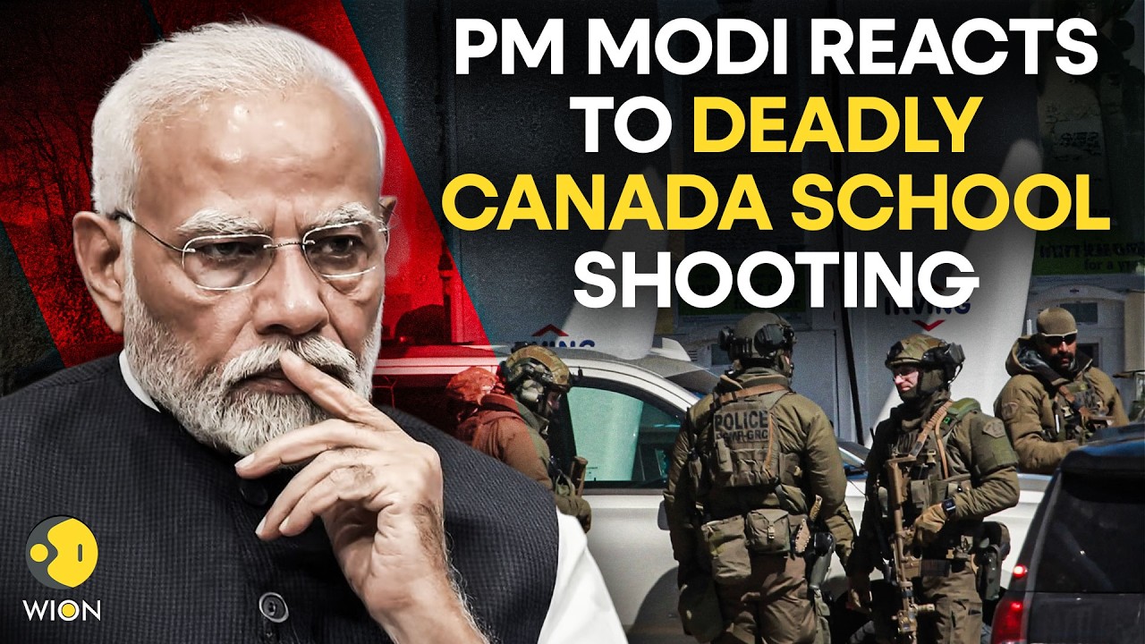 PM Modi Reacts to Canada Mass Shooting:10 Dead in British Columbia School Attack | WION Originals