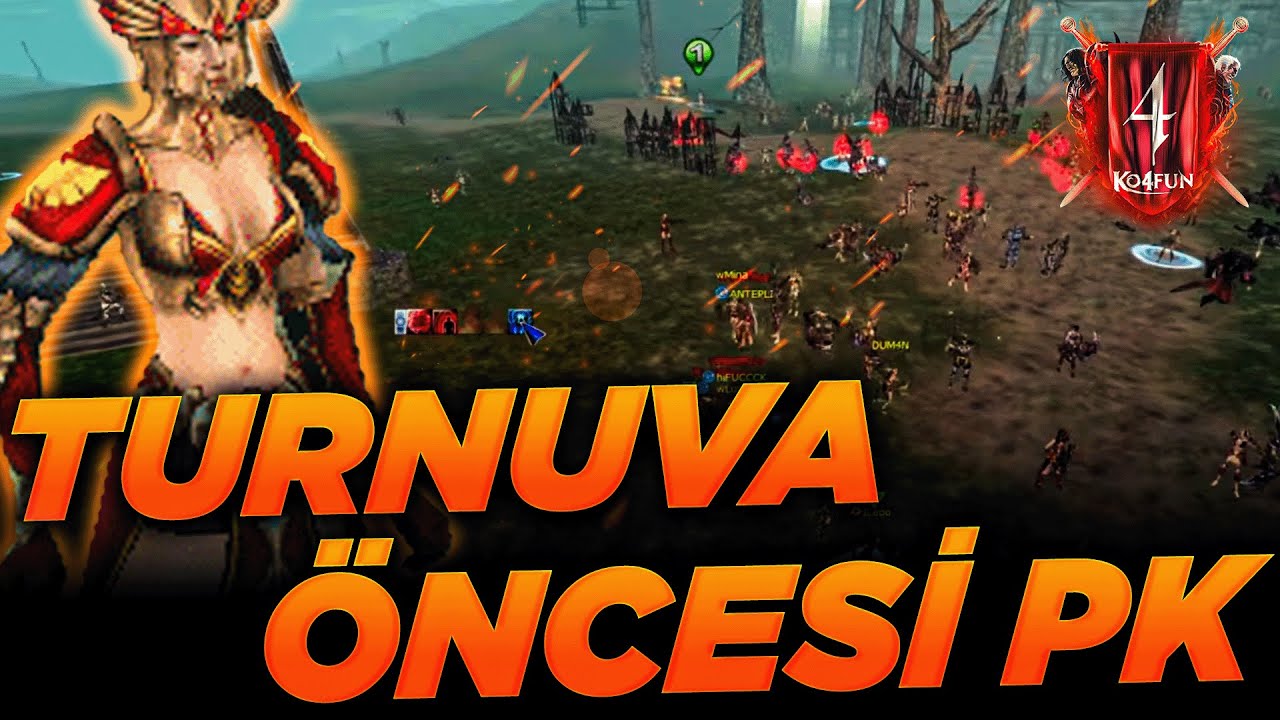 #KO4FUN TURNUVA ÖNCESİ PK #pvpserver #knightonline