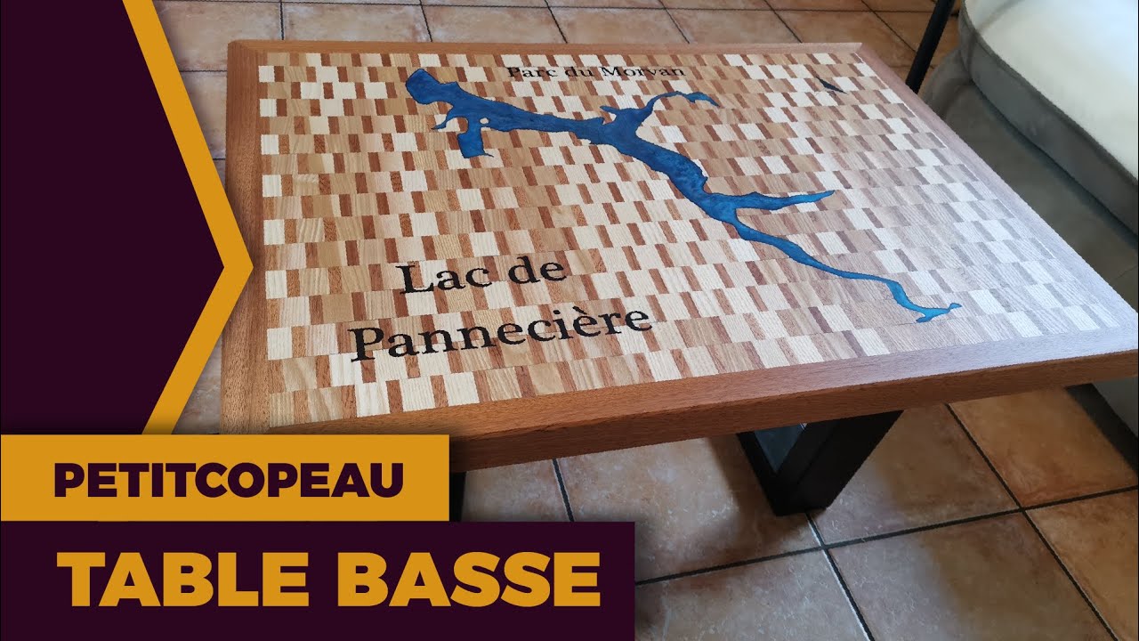 Une table basse ? Non une œuvre d'art 😅