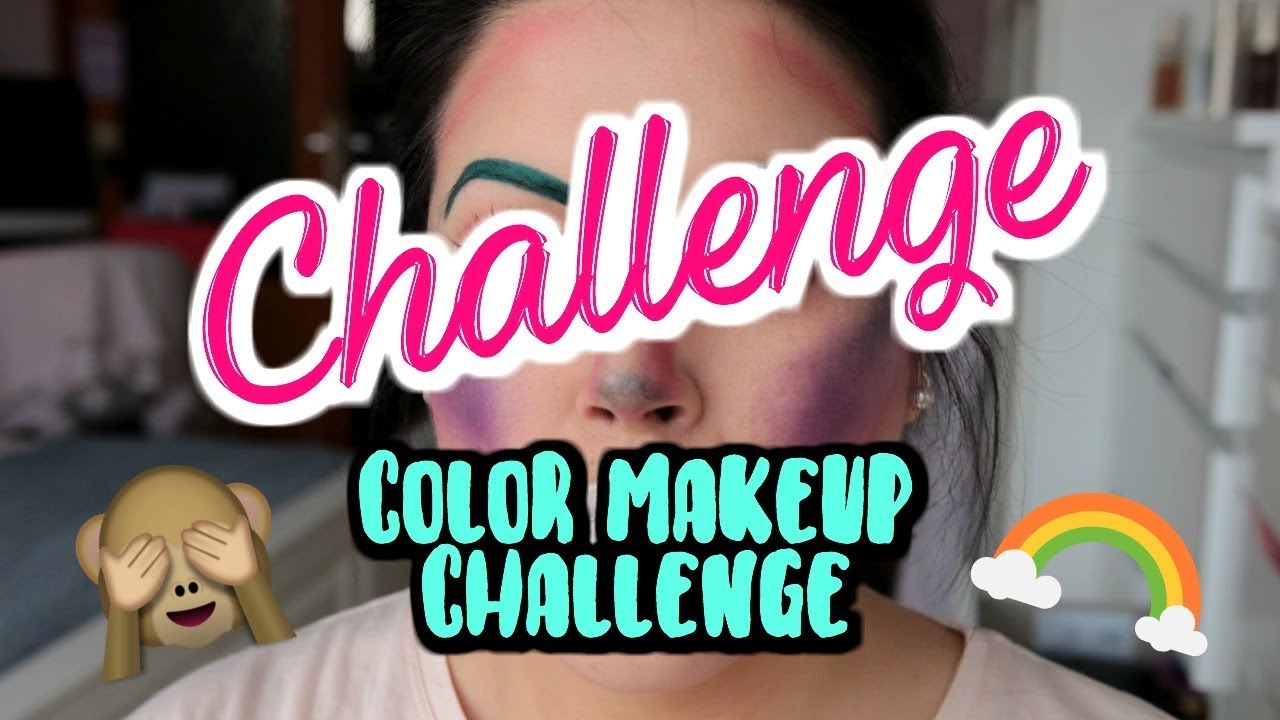 JE VOUS LANCE UN DÉFI : COLORS MAKEUP CHALLENGE