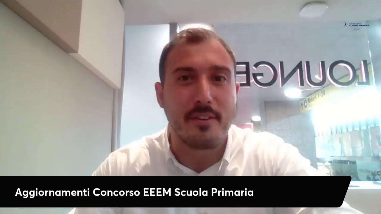 AGGIORNAMENTI CONCORSO EDUCAZIONE MOTORIA ALLA PRIMARIA