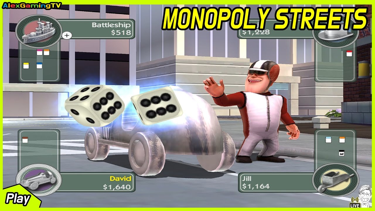 Monopoly Streets (Nintendo Wii, 2010) Gameplay #002 | AlexGamingTV