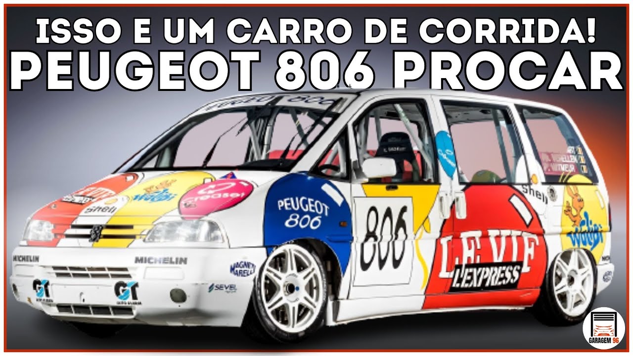 PEUGEOT 806 PROCAR: A Primeira MINIVAN de Corrida do Mundo! - EP.132