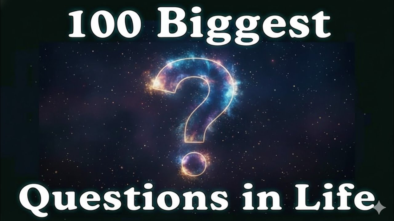 100 Biggest Questions in Life to Fall Asleep to 