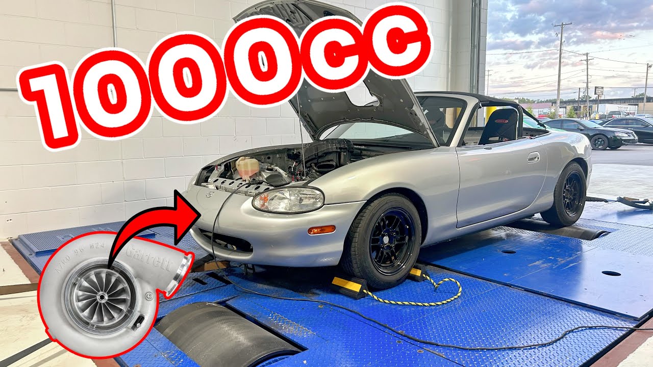 CBR 1000 Turbo Miata DYNO!!!