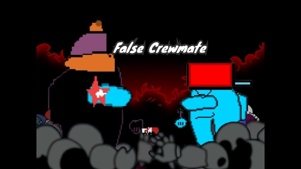 False Crewmate (Too Slow But Red/Black And Boyfriend Sing it)