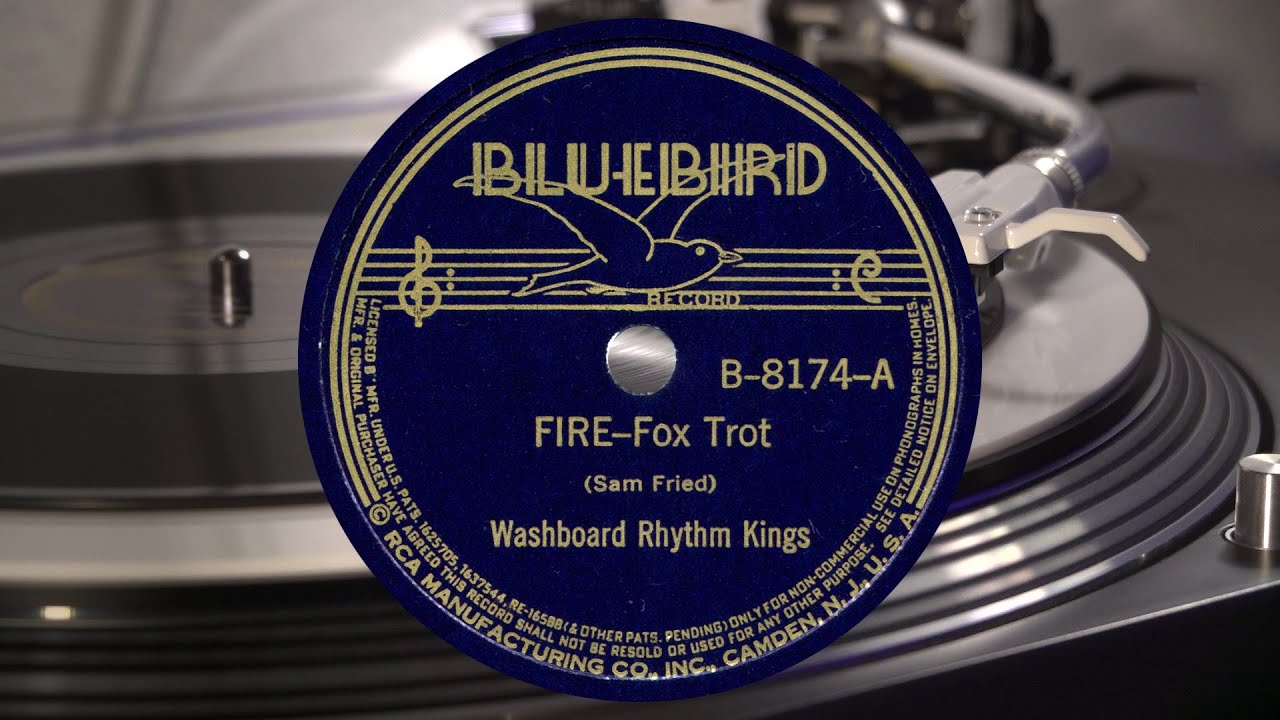 Washboard Rhythm Kings: Fire - Fox Trot [1932]
