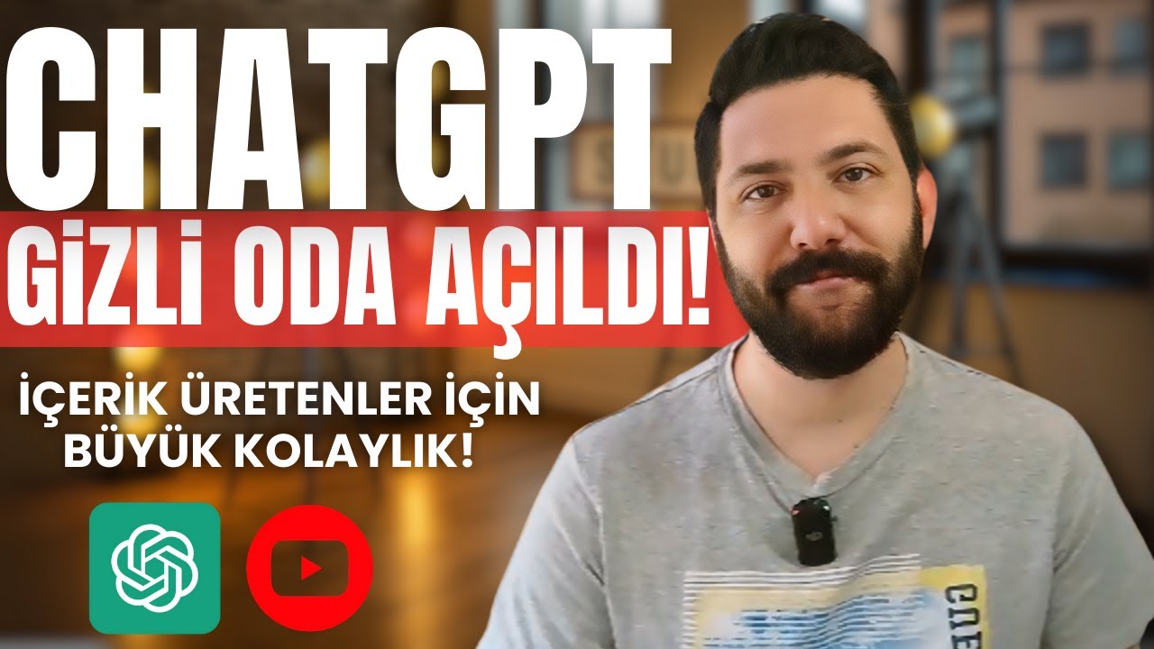 ChatGPT’de Gizli Oda Açıldı! | İçerik Üretenler İçin BÜYÜK KOLAYLIK!