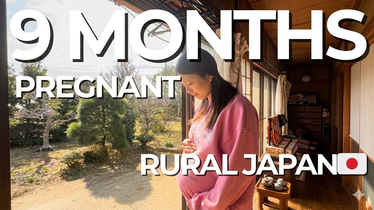 Спокойный день в сельской Японии | Японская мама на 35-й неделе беременности