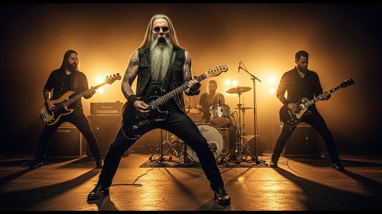 Led Zeppelin, AC/DC, Jimi Hendrix, Deep Purple – Classic Blues Rock Guitars Power & Vocals