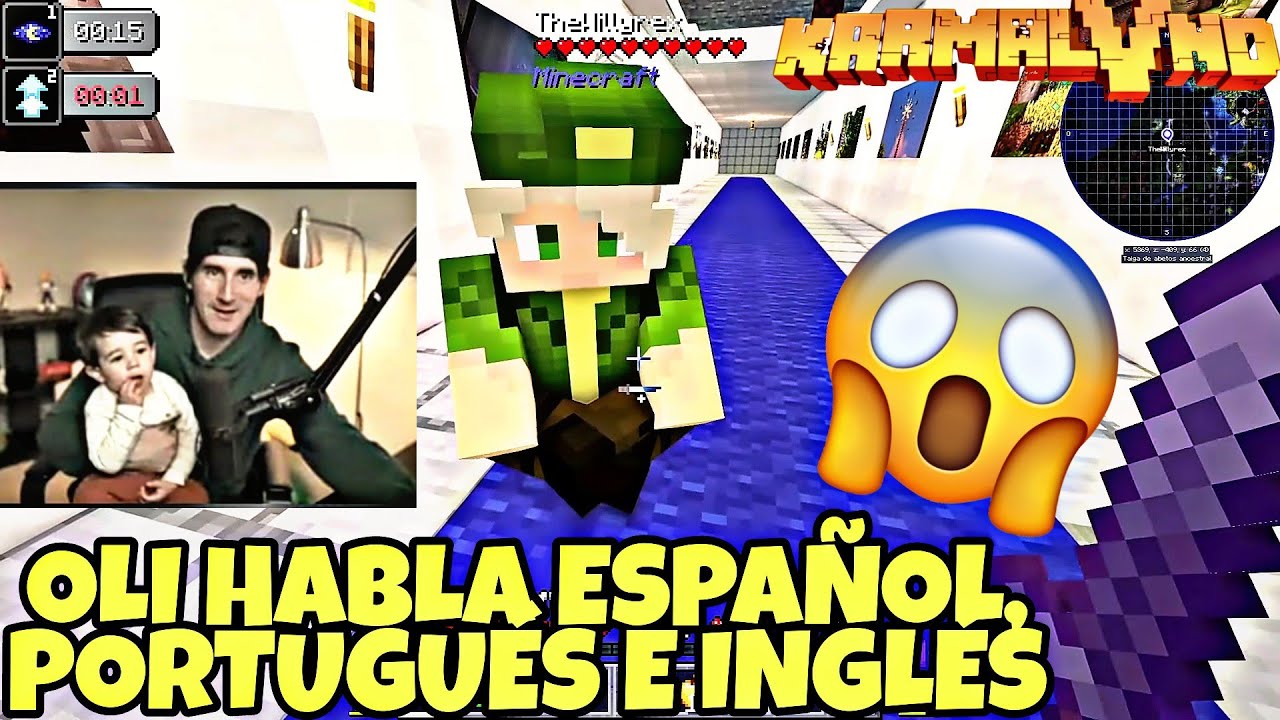 EL HIJO de LUZU reacciona al MUSEO de WILLY ❤️ OLI HABLA 3 IDIOMAS 😲 - Karmaland 5