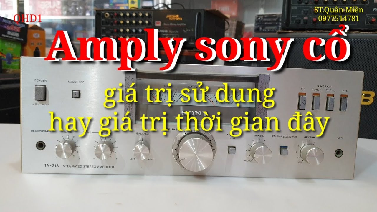 Amply cổ có giá trị thời gian hay sử dụng