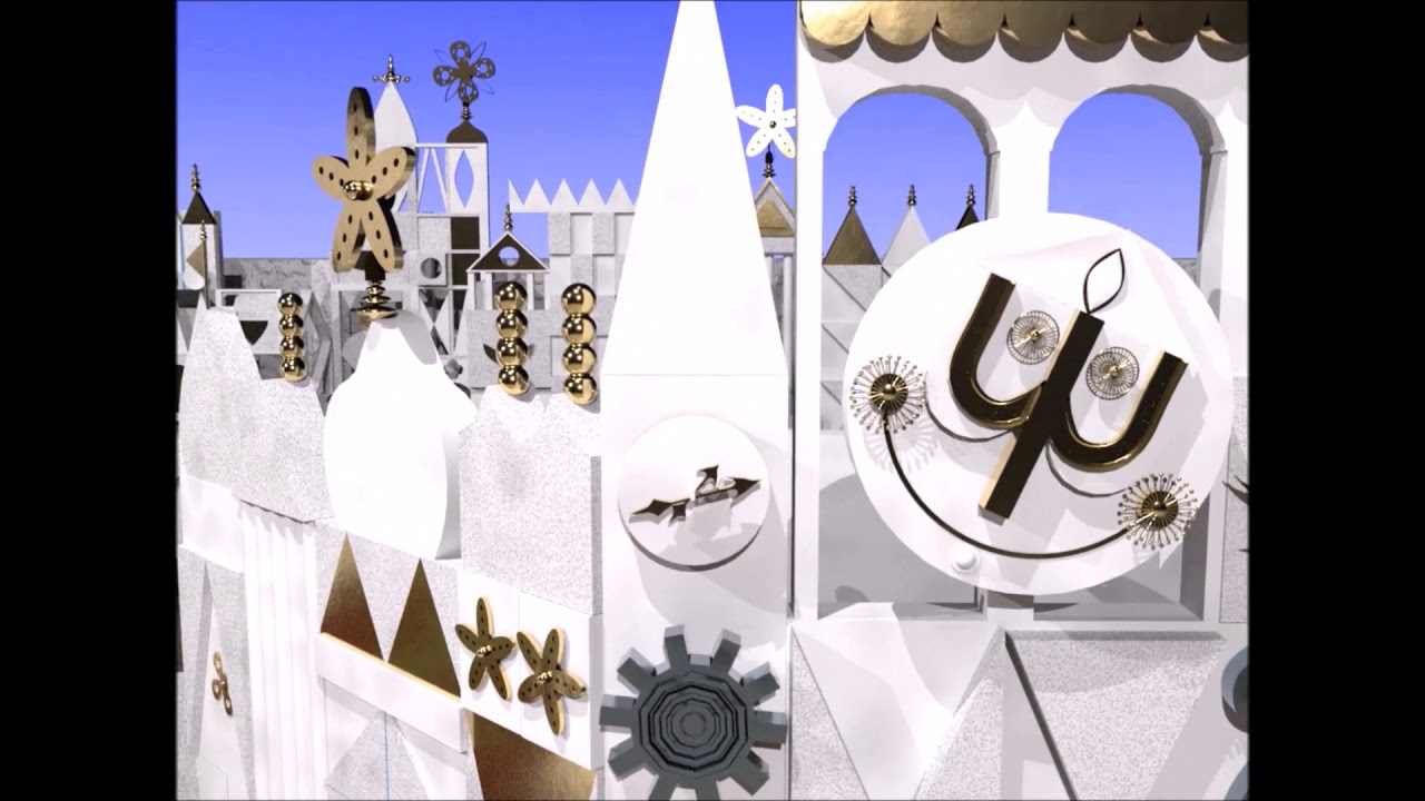 Disney's It's a Small World 3D Model