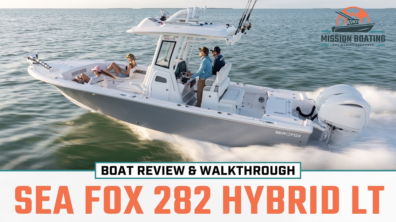 Sea Fox 282 Hybrid LT: ВСЕ ВОЗМОЖНО В ЭТОЙ ГИБРИДНОЙ ЛОДАКТИКЕ! — Обзор лодки