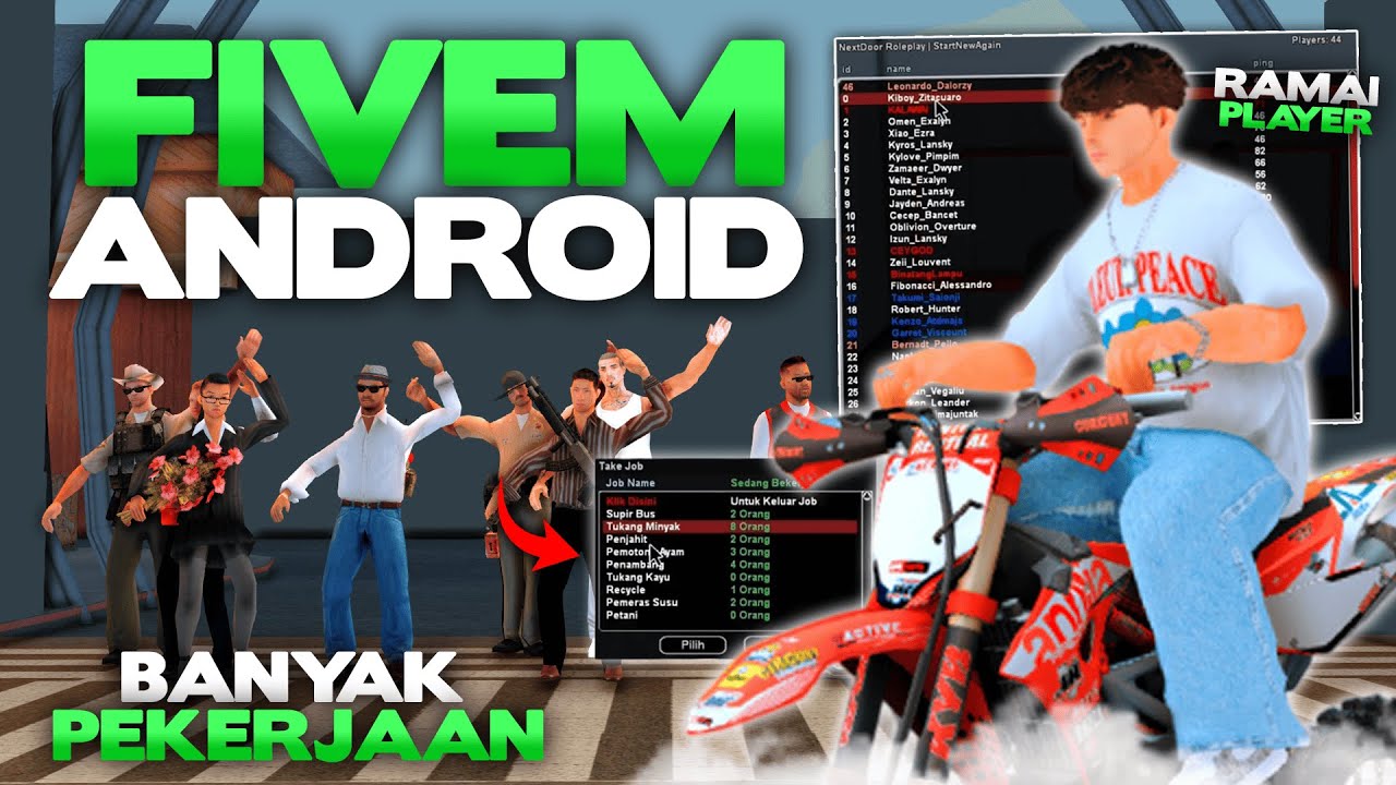 SERVER GTA ROLEPLAY FITUR PALING MIRIP FIVEM DAN MODERN !! REVIEW SERVER GTA SAMP ROLEPLAY