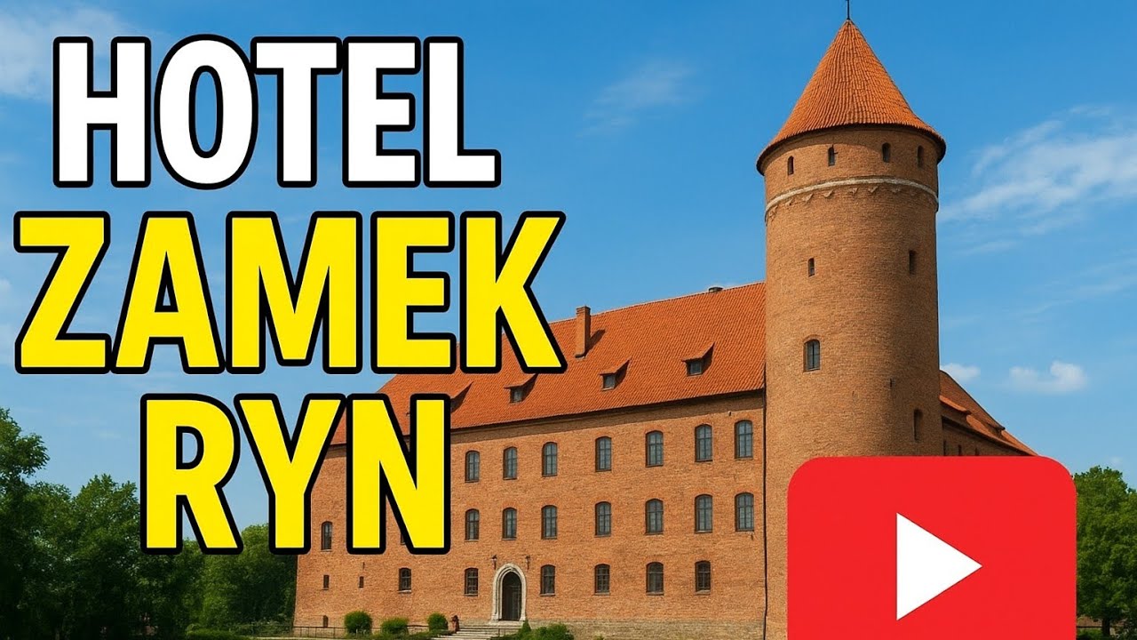 Noc w ZAMKU! 🏰 Hotel Zamek Ryn – luksus, historia i magia Mazur!