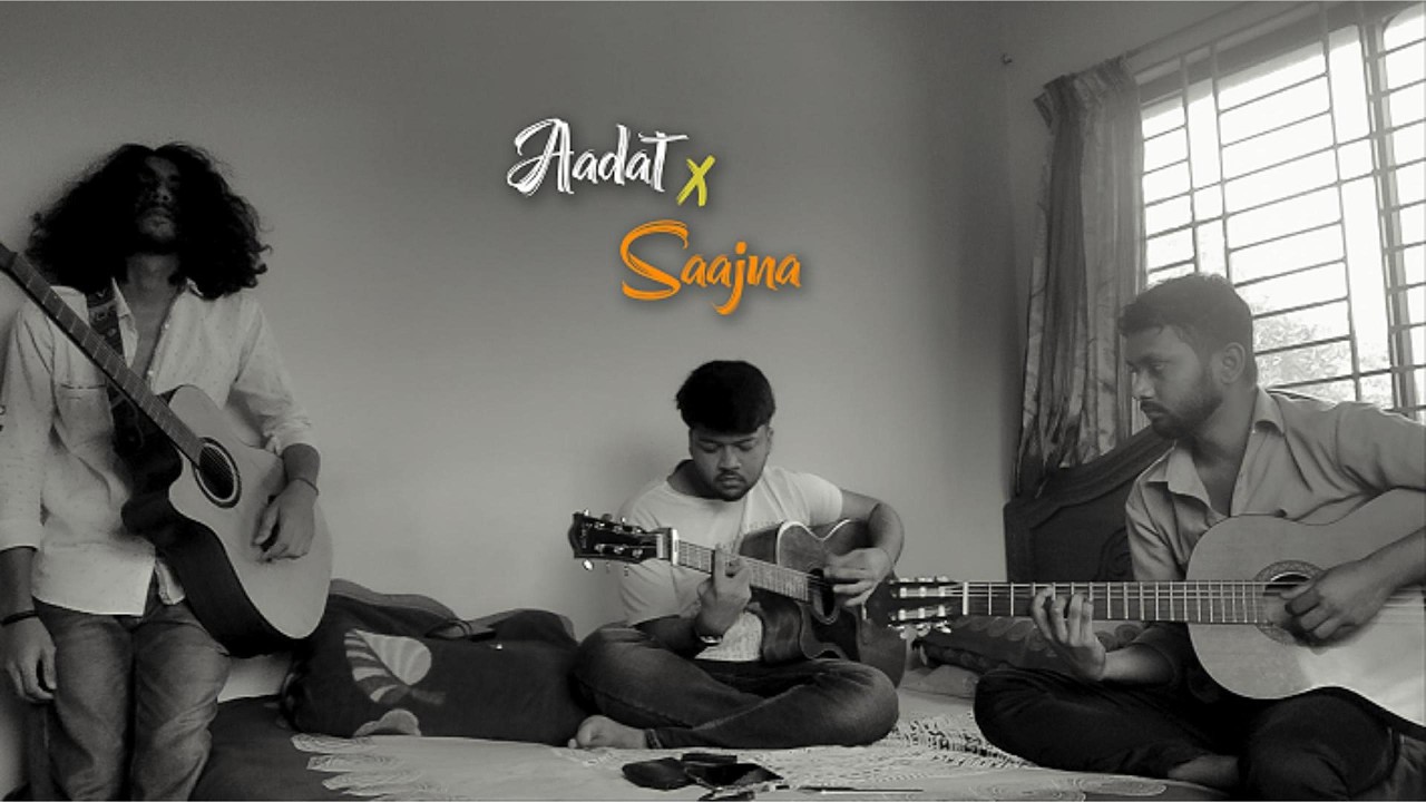 Aadat x Saajna | Acoustic Guitar Cover