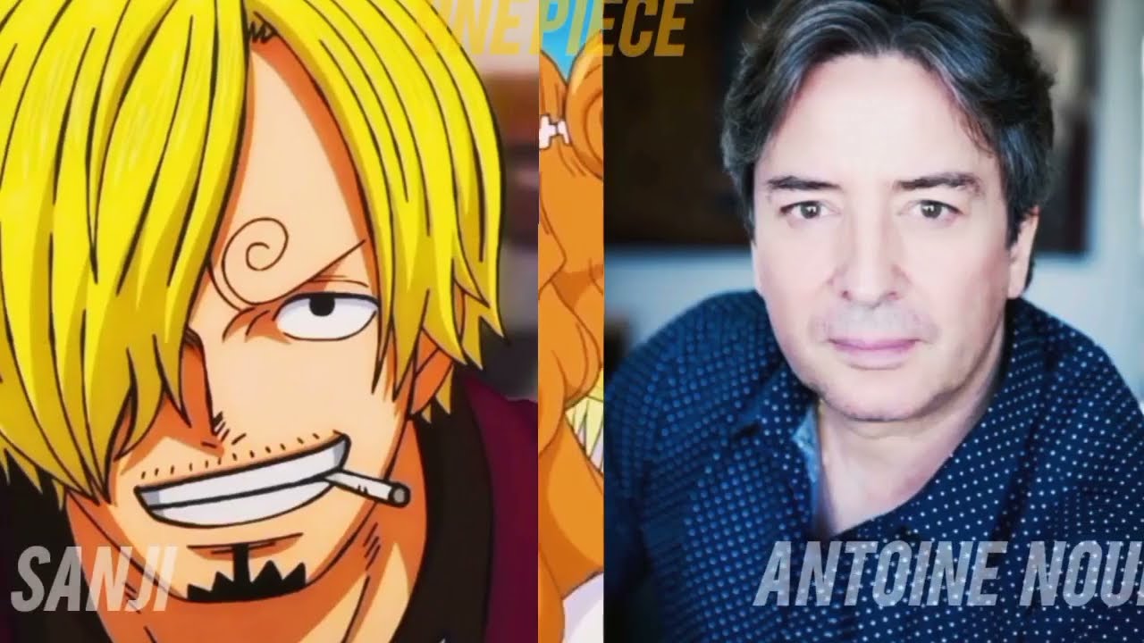 D&eacute;couvrez les voix de Luffy, Sanji et zoro de la VF de one pi&egrave;ce 