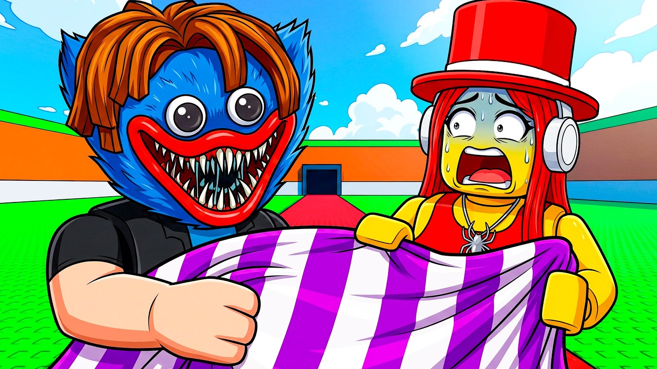 I Turned Into a Huggy Wuggy in Steal a Brainrot