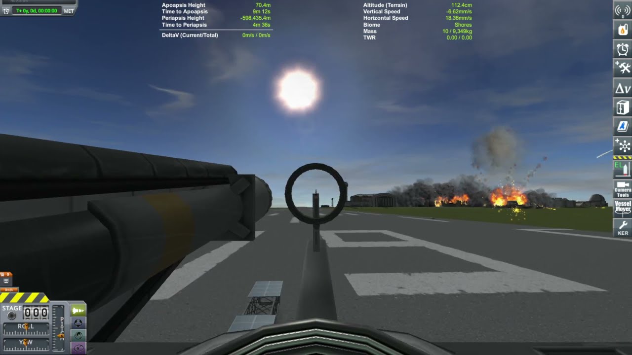 The Turret Thingy Fire work weapon . KSP 1.12.2 Kerbal Space Program