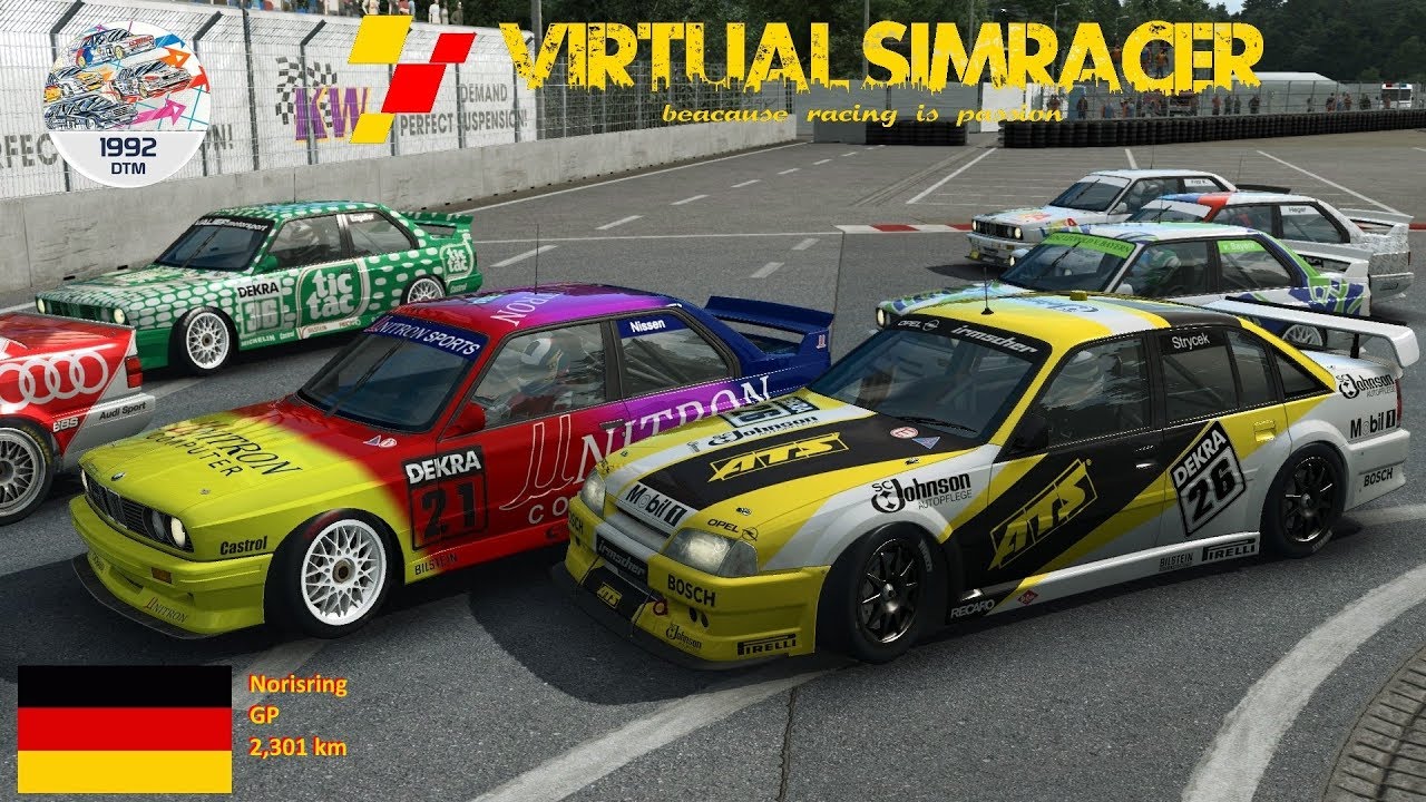 RaceRoom, DTM 1992 - 10.Rennen, Norisring