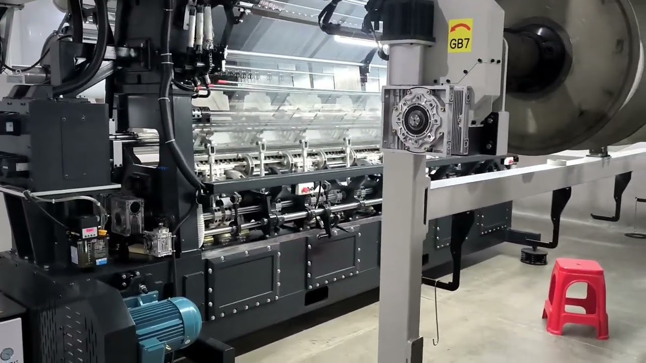 High-speed RD7EL Double-needle Bar Machine