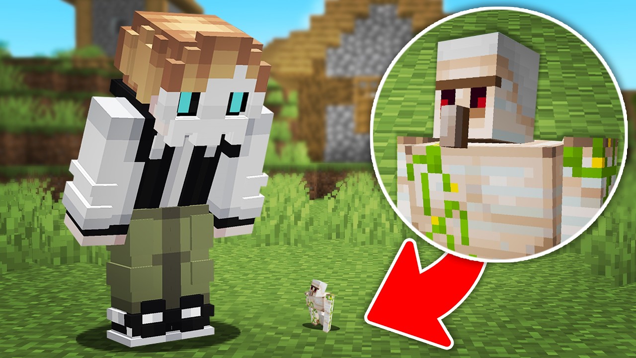 Minecraft, But Mobs Are Random Sizes...