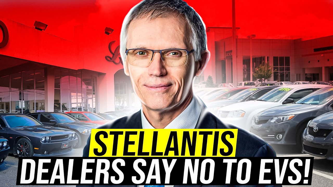 Stellantis Dealers Don't Want To SELL ANYMORE EVs! They Rather FULL GAS Vehicle Lots!