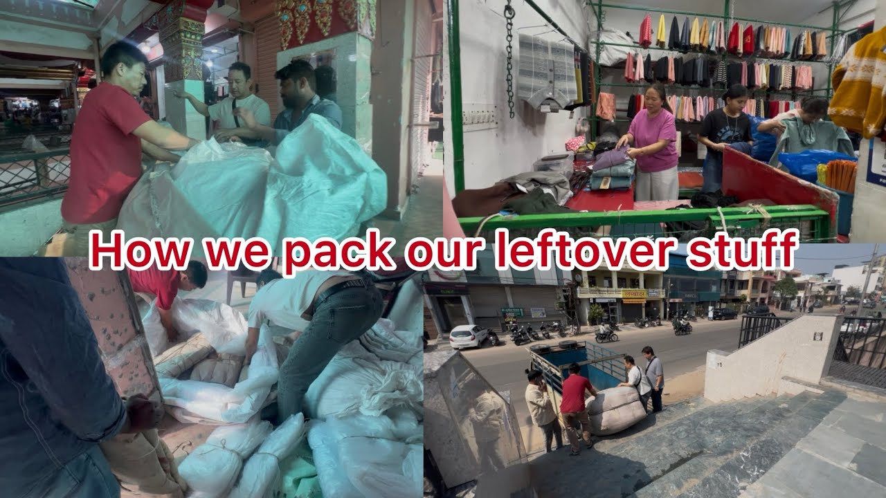 How we pack our leftover stuff||season about to over||Jaipur||Tibetanvlogger