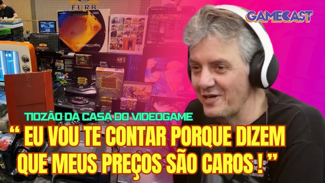 OS PREÇOS DA CASA DO VIDEOGAME SÃO CAROS? com Tiozão da Casa do Videogame 