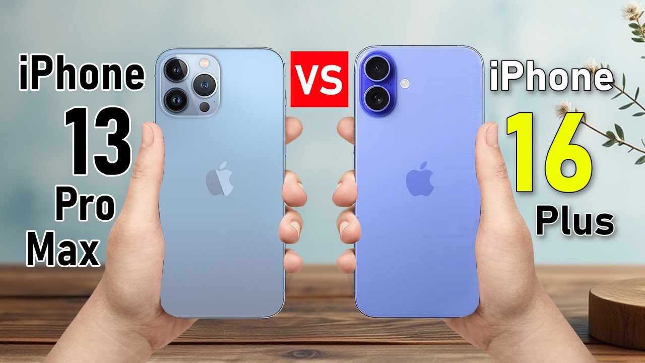 iPhone 13 Pro Max VS iPhone 16 Plus