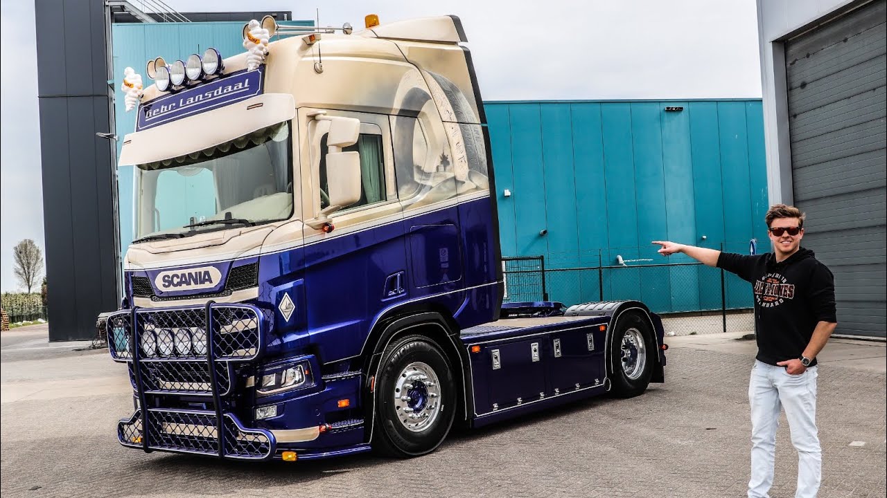 I SHOW YOU THE NEW LANSDAAL SCANIA R530 NextGeneration V8 WITH ARABIC THEME [VLOG]