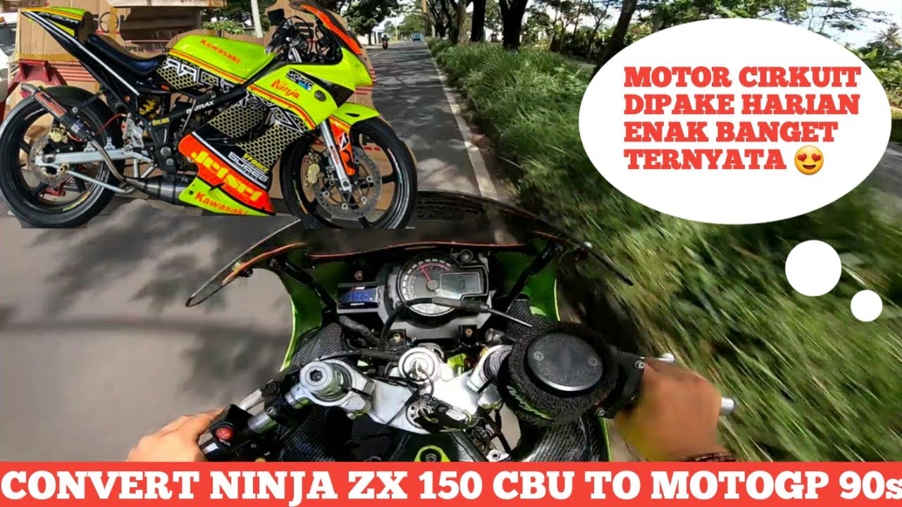 FINALLY TRIED THE NINJA RR GP RACE ONLY 90s, IT'S GREAT FOR DAILY USE, THE POWER IS AWESOME!