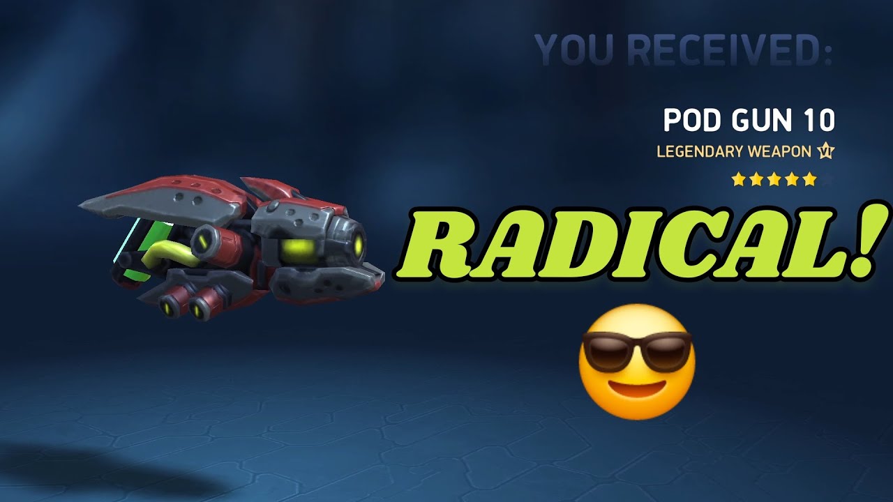 Bought Pod Gun 10 with Credits - Worth It! 😎 (Mech Arena Gameplay)