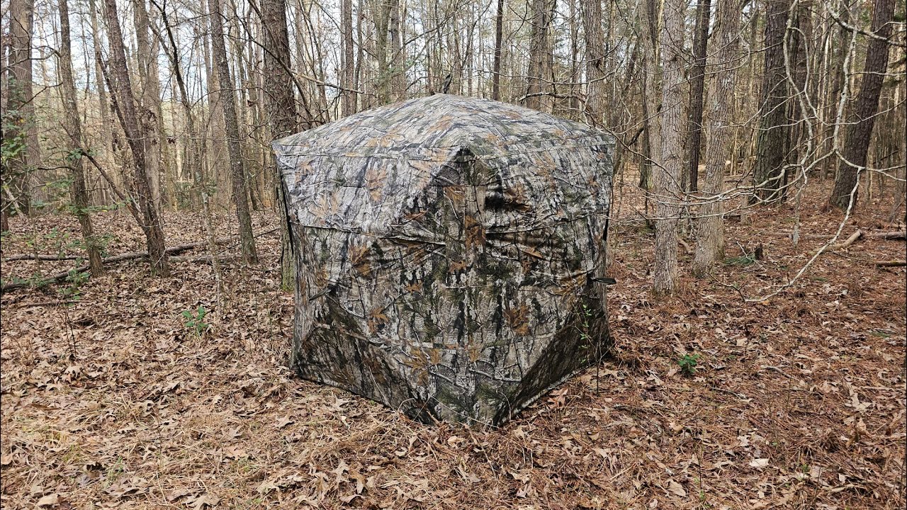 Tekari Vision 270 Hunting Blind unboxing and setup. #Hunting 